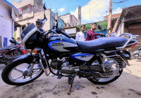Black, Blue Hero Splendor Plus