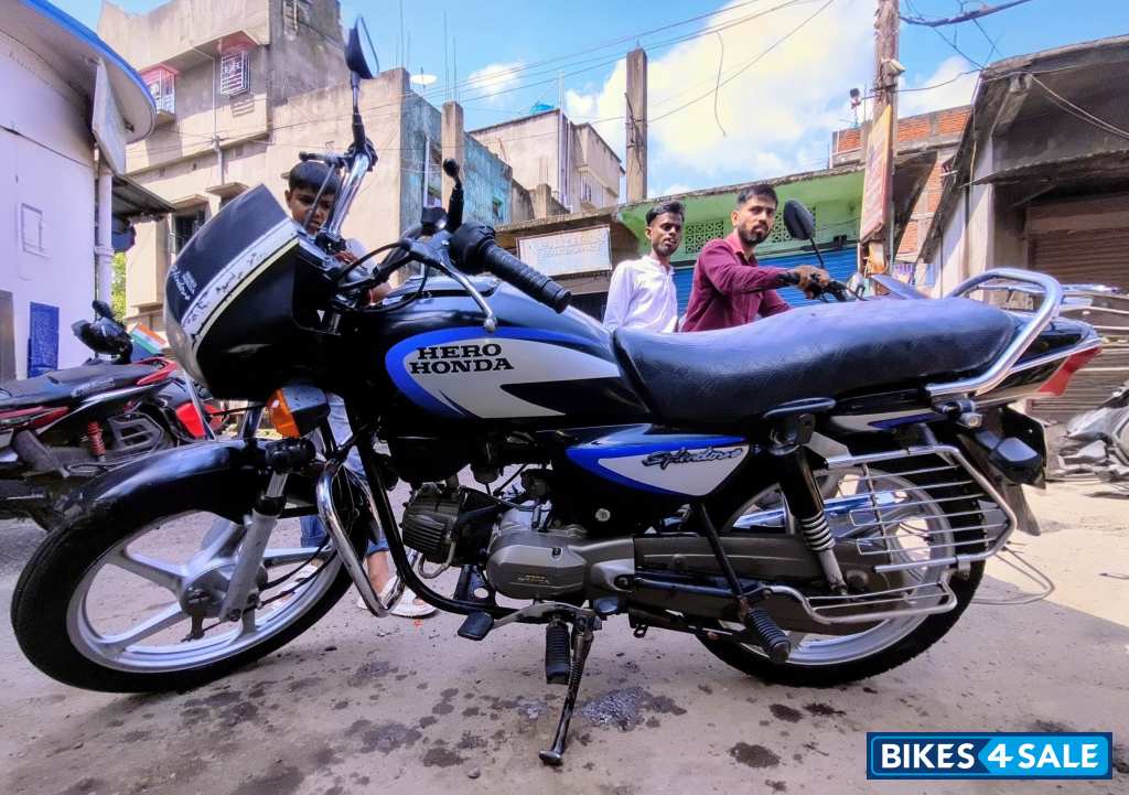 Black, Blue Hero Splendor Plus