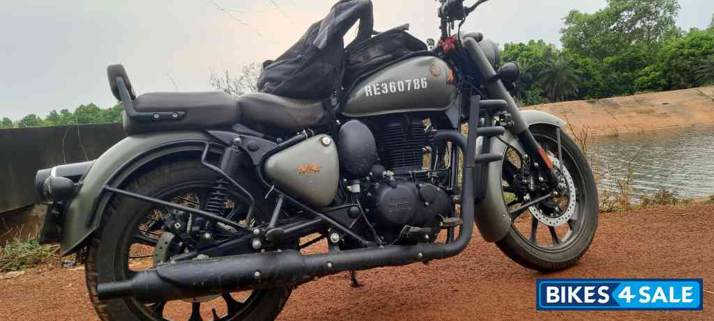 Signals Marsh Grey With Alloy Royal Enfield Classic 350 Dual Channel BS6