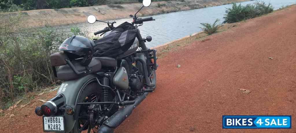 Signals Marsh Grey With Alloy Royal Enfield Classic 350 Dual Channel BS6