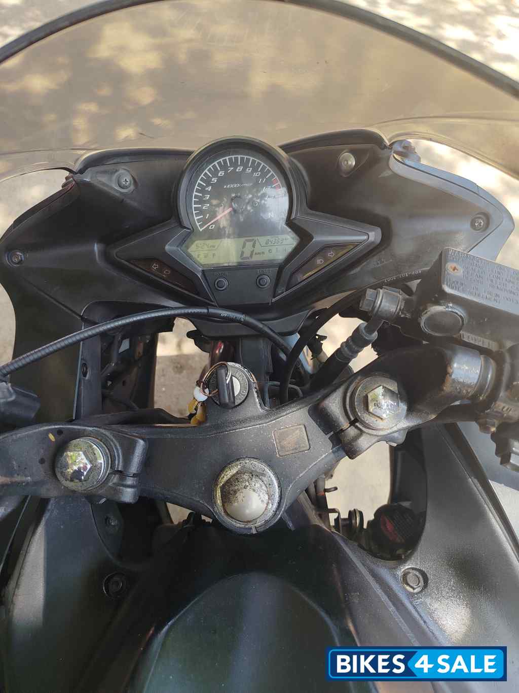 Black Honda CB150R StreetFire