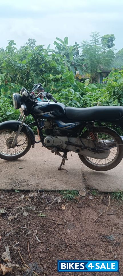 Ebony Black Blue Dkl Bajaj CT 100B