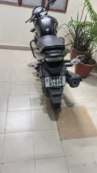 Black Honda CB Trigger