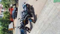 Cyan Mettallic Yamaha FZS 25 BS6