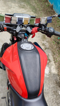 Red TVS Raider 125