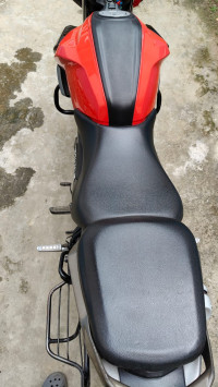 Red TVS Raider 125