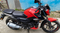 Red TVS Raider 125