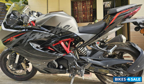 Gray And Black TVS Apache RR 310