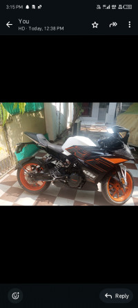 Black White Orange Edition KTM RC 125