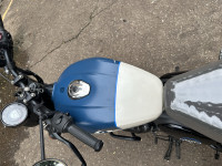 Blue Royal Enfield Hunter 350 Metro