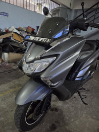 Gray Suzuki Burgman Street