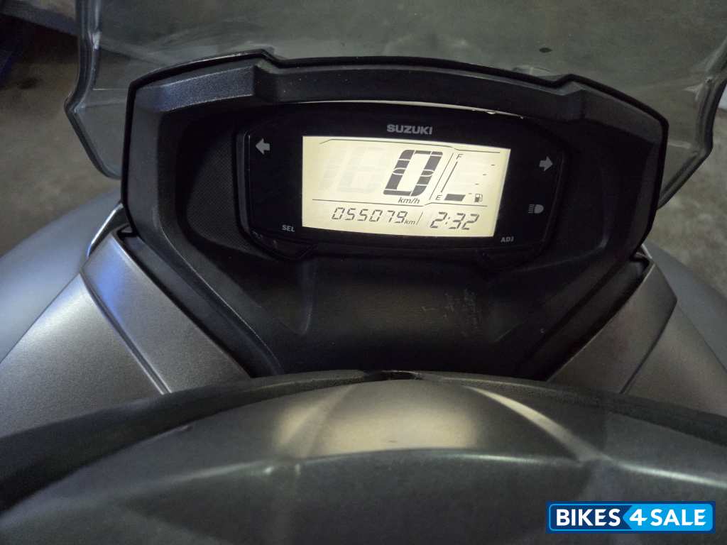 Gray Suzuki Burgman Street