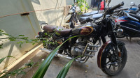 Halcyon Black Royal Enfield Classic 350 Dual Channel BS6