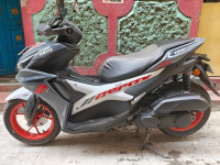 White And Grey Yamaha Aerox 155