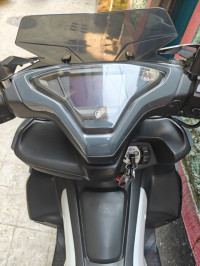 White And Grey Yamaha Aerox 155