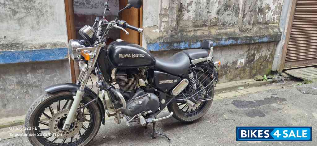 Matt Finshing Black Royal Enfield Thunderbird 350