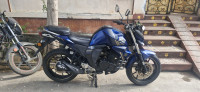 Blue Yamaha FZ-S FI V2