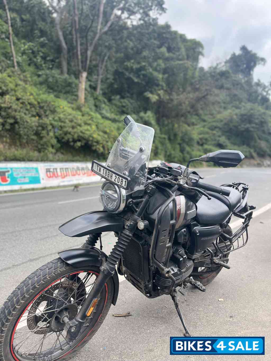 Yezdi Adventure Single Headlight