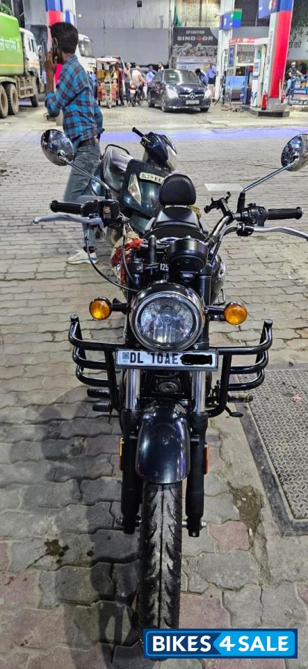 Blue Royal Enfield Meteor 350 Stellar