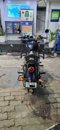 Blue Royal Enfield Meteor 350 Stellar