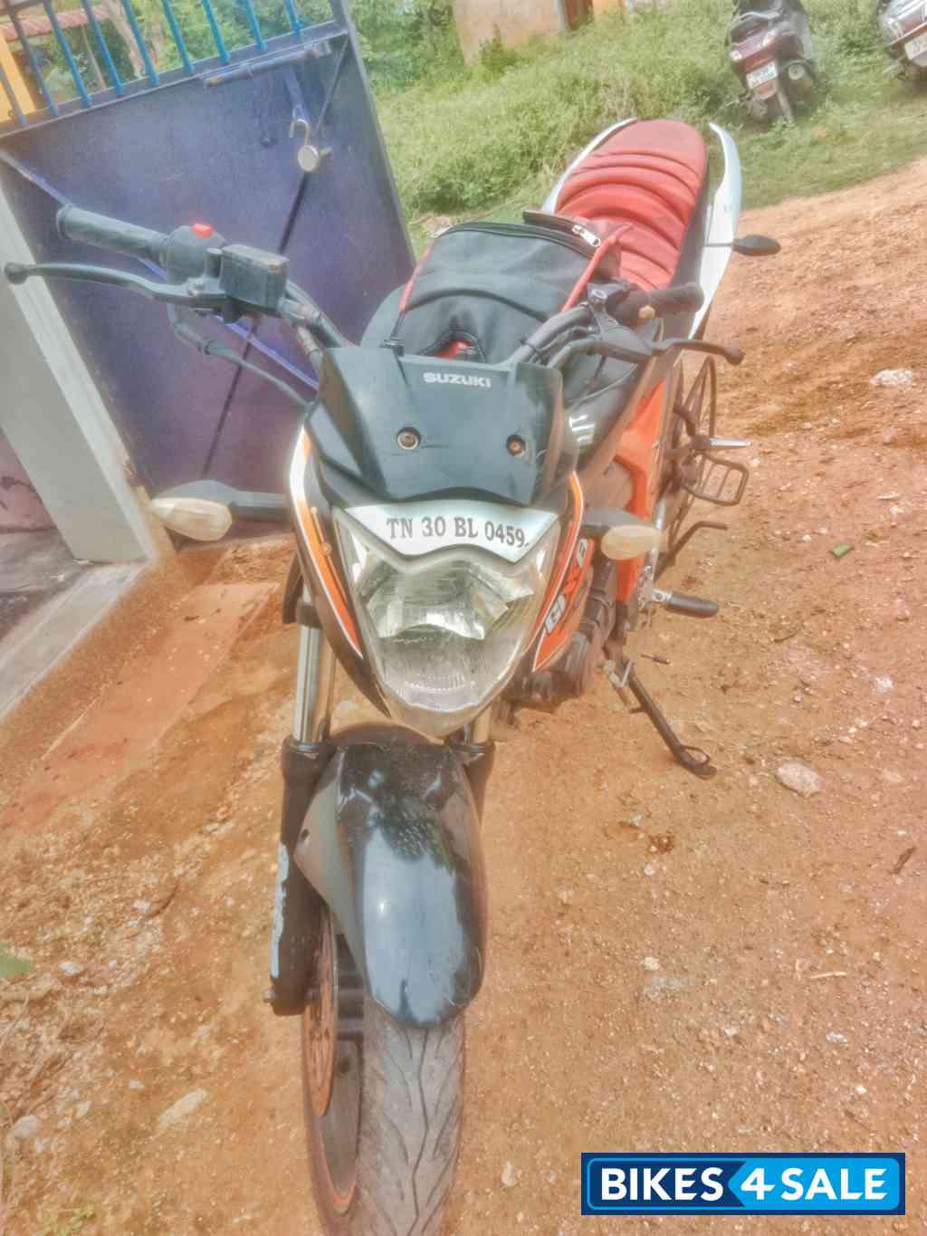 Orange Black Suzuki Gixxer SP