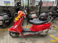 Red Vespa ZX 125 BS6