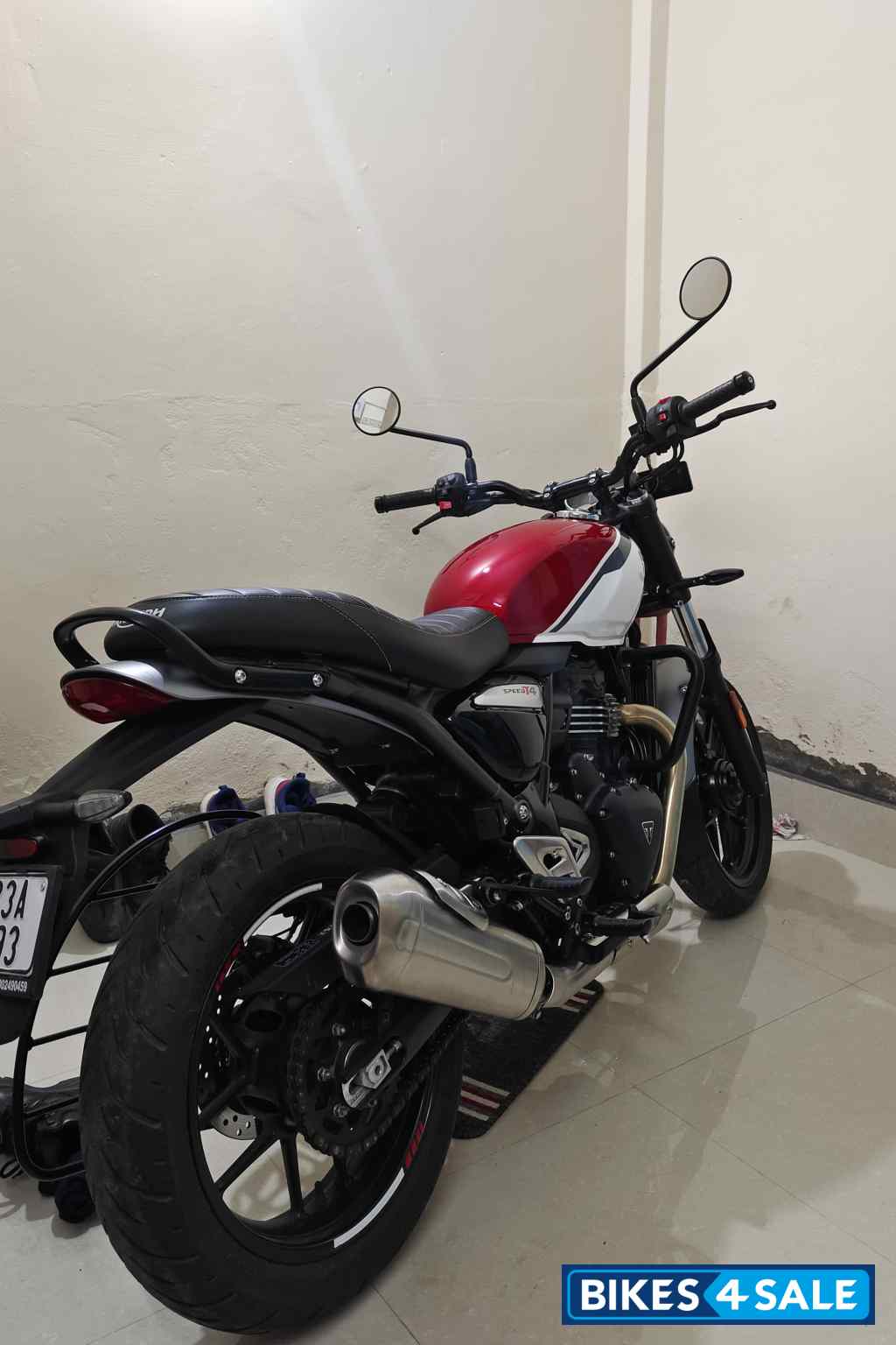 Lava Red Triumph Speed T4