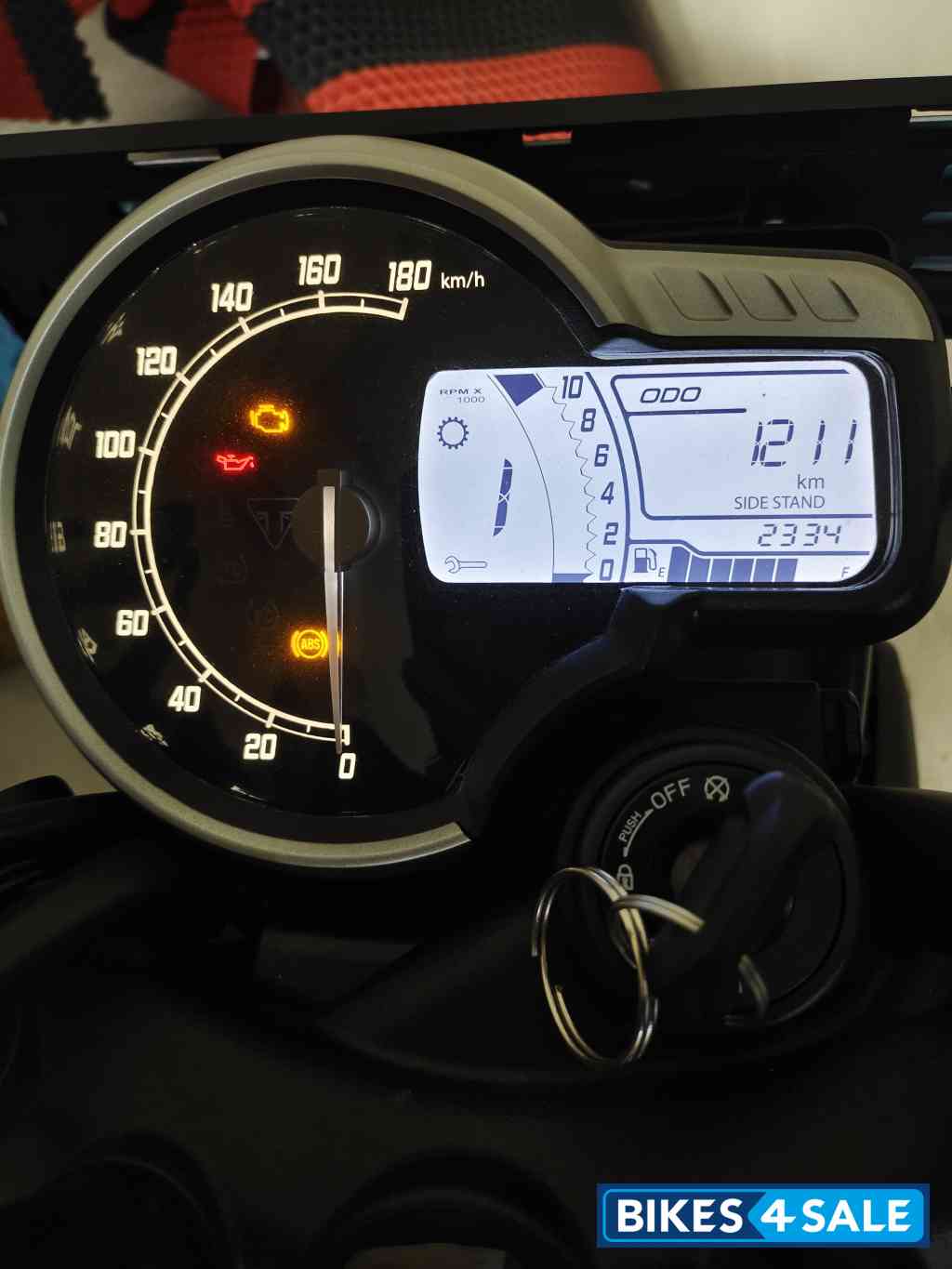 Lava Red Triumph Speed T4