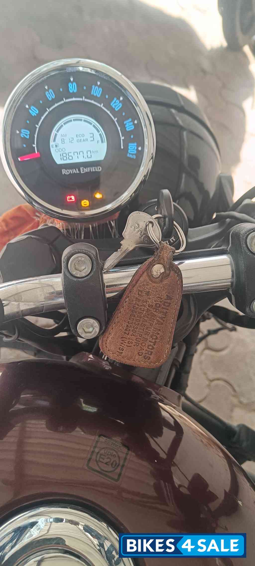 Red Royal Enfield Meteor 350 Stellar