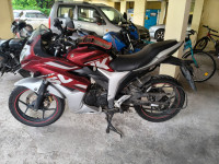 Candy Red Suzuki Gixxer SF