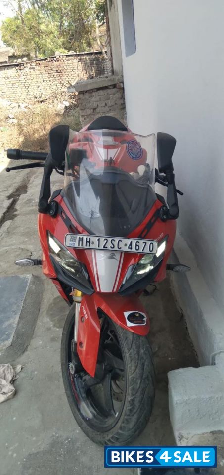 Red TVS Apache RR 310 Red TVS Apache RR 310