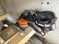 Mat Dull Orange Yamaha FZ-X