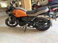 Mat Dull Orange Yamaha FZ-X