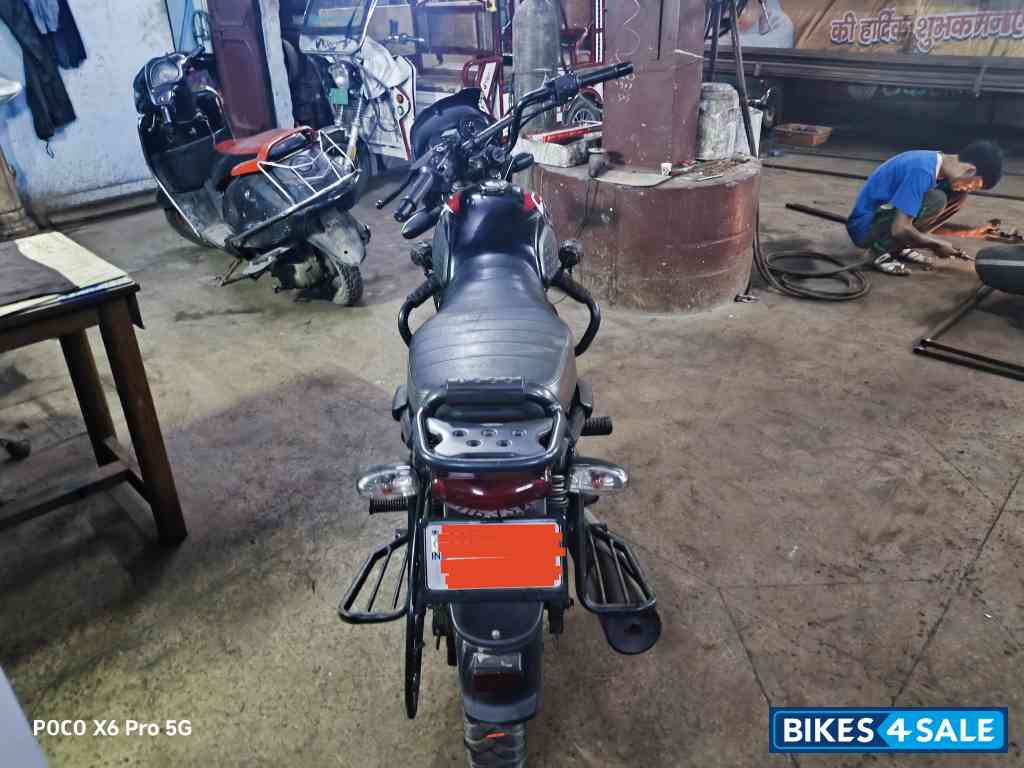 Black Red Bajaj CT125X Drum Brake