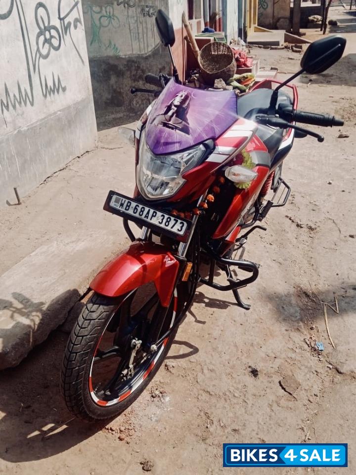 Red Honda SP 125 BSVI