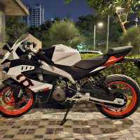 White Aprilia RS 457