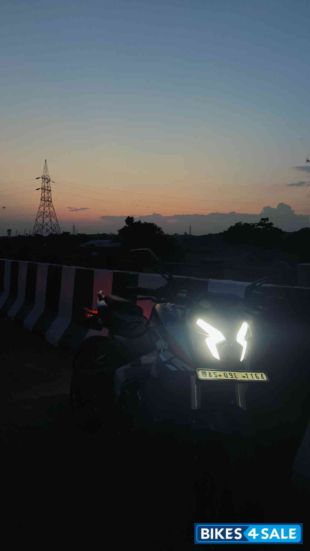 Black Bajaj Pulsar NS400Z