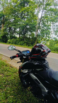 Black Bajaj Pulsar NS400Z
