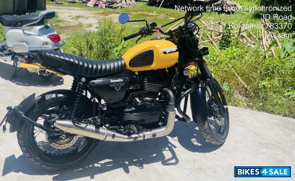 Yezdi Scrambler Single Tone