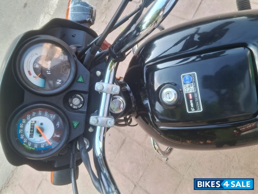 Black Hero Splendor Plus i3s Black and Accent