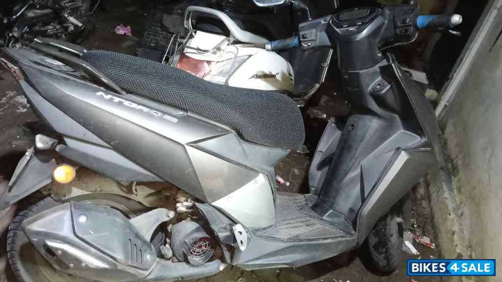 Grey TVS NTORQ 125