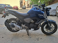Blue Yamaha FZ FI V3 BS6