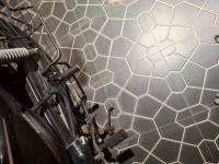 Black Honda Shine 125