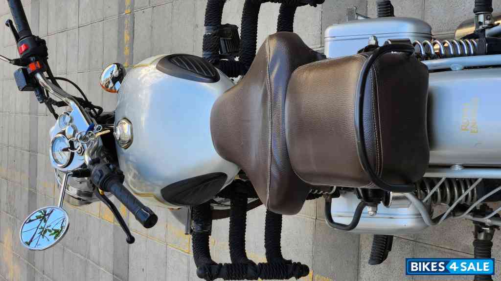 Silver Royal Enfield Classic 350