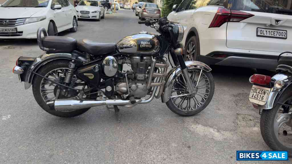Chrome Green Royal Enfield Classic 500