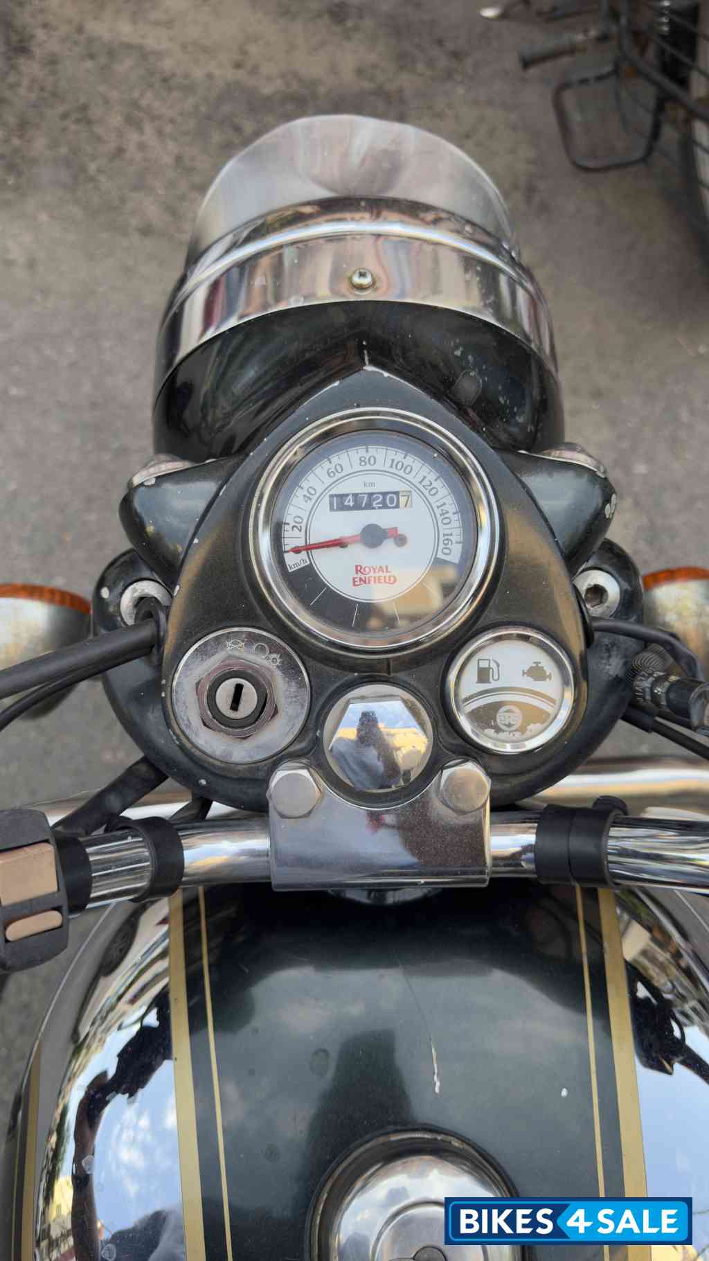 Chrome Green Royal Enfield Classic 500