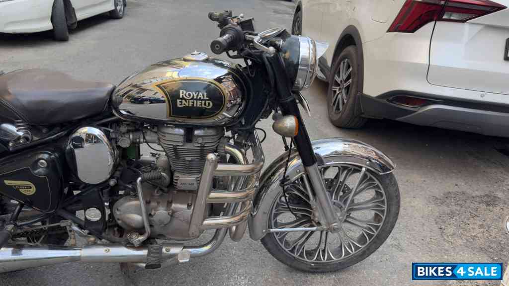 Chrome Green Royal Enfield Classic 500