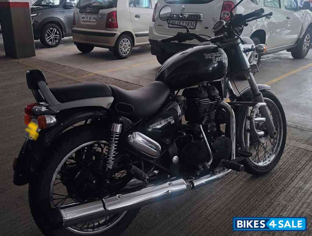 Peacock Blue Royal Enfield Thunderbird 350