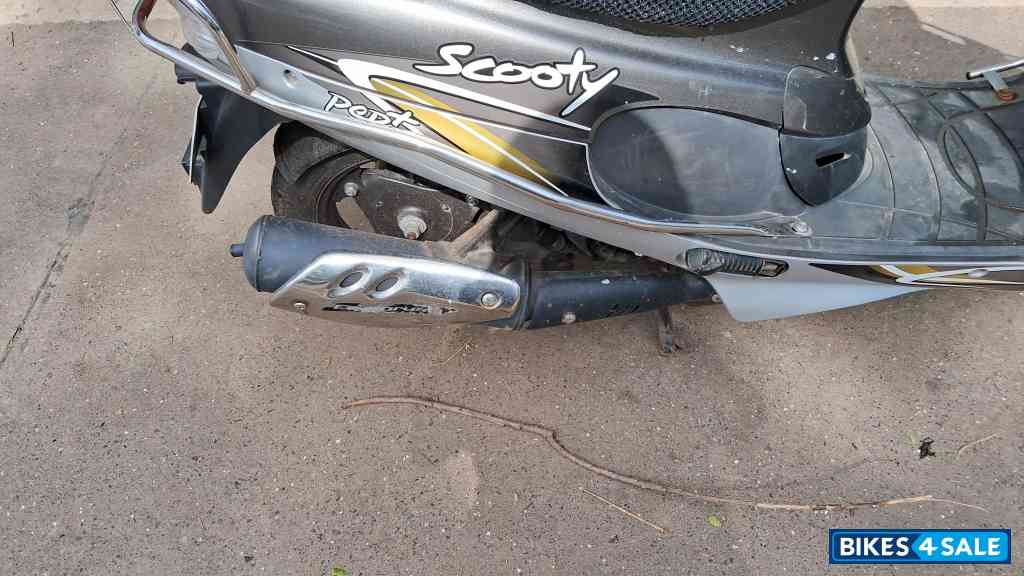 Grey Black TVS Scooty Pep Plus BS6