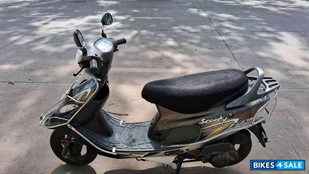 Grey Black TVS Scooty Pep Plus BS6